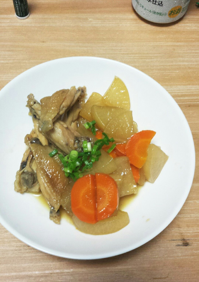 鶏手羽中と大根の煮物-レシピのメイン写真