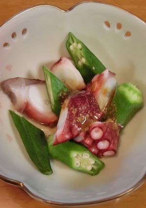 タコとオクラのわさび醤油-レシピのメイン写真