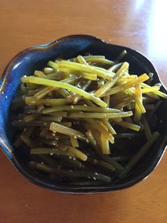 芋くきのキンピラ-レシピのメイン写真