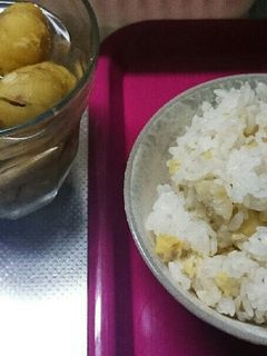 栗ご飯と甘露煮-レシピのメイン写真