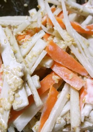ごぼうとにんじんのサラダ☆-レシピのメイン写真