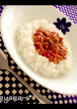 簡単！市販のカレールーでキーマカレー！-レシピのメイン写真