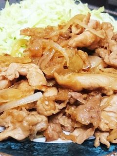☆すりりんごで豚肉の生姜焼き☆-レシピのメイン写真
