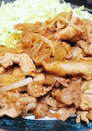 ☆すりりんごで豚肉の生姜焼き☆-レシピのメイン写真