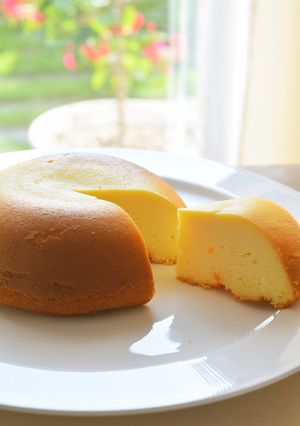 まん丸お山のスフレチーズケーキ-レシピのメイン写真
