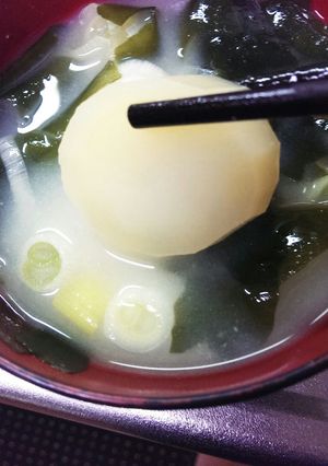 ほくほくじゃがいもの白味噌汁-レシピのメイン写真