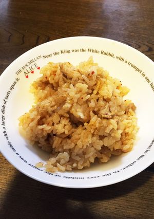 豚キムチ炊き込みごはん♪-レシピのメイン写真
