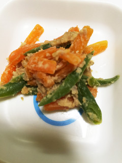 茹で落花生で和え物-レシピのメイン写真