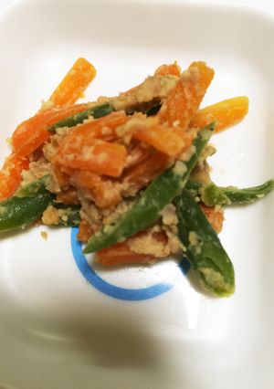 茹で落花生で和え物-レシピのメイン写真