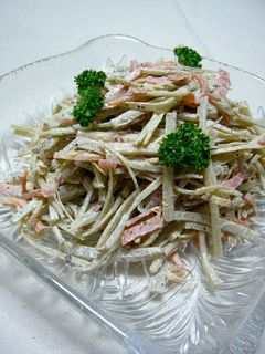 ☆ごぼうのごまマヨ和え☆-レシピのメイン写真