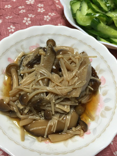 キノコいろいろ煮〜なめたけ風?〜-レシピのメイン写真