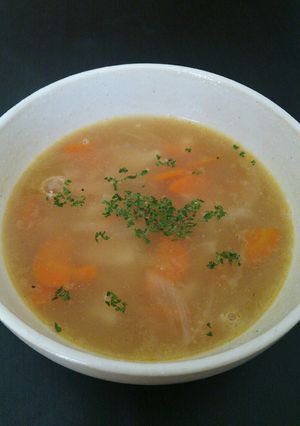 根菜と玉ねぎのあっさりスープ-レシピのメイン写真