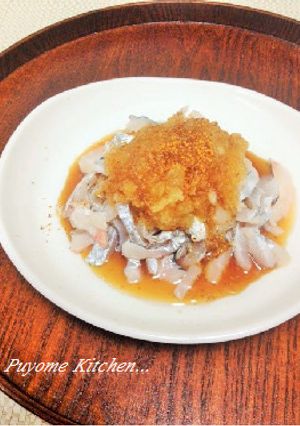 【釣食】太刀魚のもみじおろし-レシピのメイン写真