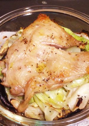 簡単！鶏肉のヘルシーオーブン焼き-レシピのメイン写真
