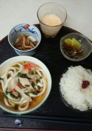 血管プラークダイエット食518（うどん）-レシピのメイン写真