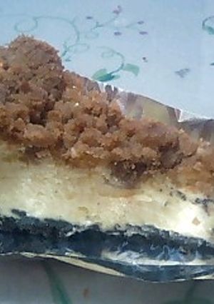 オレオとクランブルのチーズケーキ-レシピのメイン写真