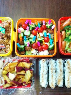 ♪2015運動会お弁当♪(覚え書き)-レシピのメイン写真