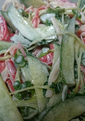うちださつきのサラダ-レシピのメイン写真