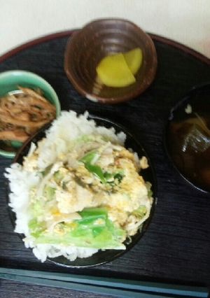 血管プラークダイエット519（卵閉じ丼）-レシピのメイン写真