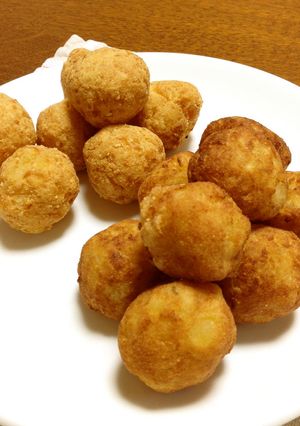粉豆腐入りポテトフライ チーズ味・甘辛味-レシピのメイン写真