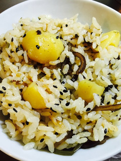 簡単!美味しい塩昆布栗ご飯(≧∇≦)-レシピのメイン写真