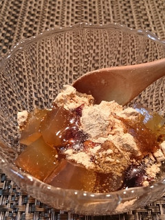 ほうじ茶寒天-レシピのメイン写真