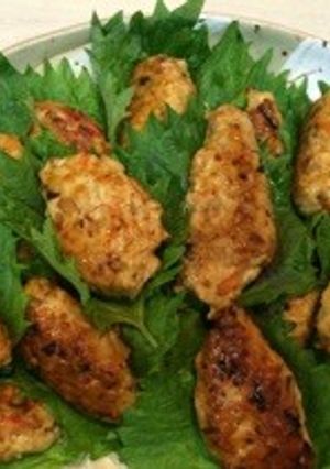 レンジで時短！野菜たっぷりつくね-レシピのメイン写真