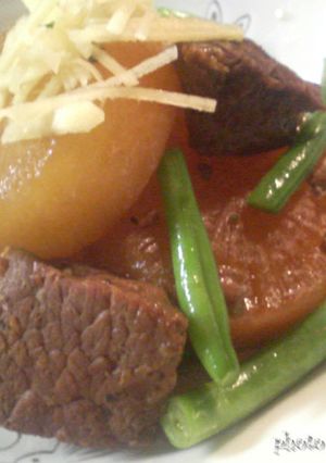 牛肉と大根のピリッと煮♪-レシピのメイン写真