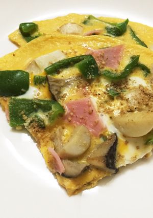 たまごのチヂミ (おいしくダイエット中)-レシピのメイン写真