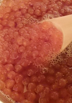 「いくら」の醤油漬け (生筋子から)-レシピのメイン写真