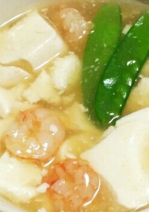 ほっこり♡えび豆腐-レシピのメイン写真