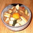 ♪鶏と長ネギの土手焼き丼♪