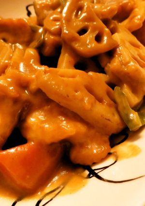 鶏カレークリーム煮-レシピのメイン写真