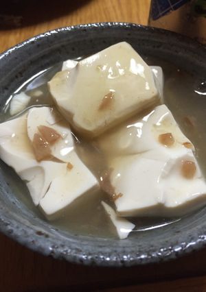 豆腐の梅風味-レシピのメイン写真