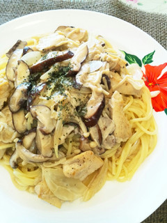 簡単✳チキンとキノコのクリームパスタ✳-レシピのメイン写真