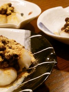 満月の夜は、あんこきなこダンゴ。-レシピのメイン写真