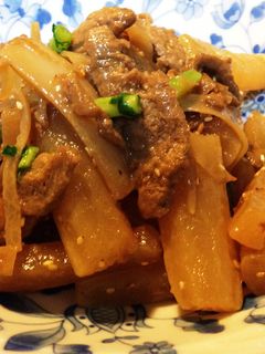 大豆のお肉と大根で簡単オイスターソース煮-レシピのメイン写真