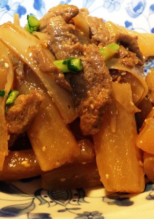 大豆のお肉と大根で簡単オイスターソース煮-レシピのメイン写真