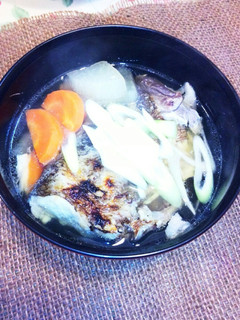 ♥ひとてまで美味しい鯛のあら汁~☺-レシピのメイン写真