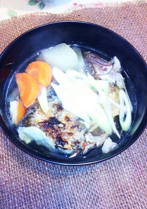 ♥ひとてまで美味しい鯛のあら汁～☺-レシピのメイン写真