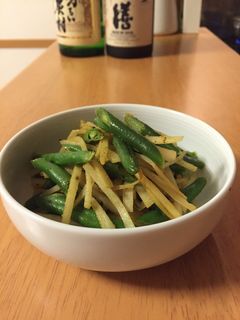 簡単ECO大根の皮のスパイシーカレー炒め-レシピのメイン写真