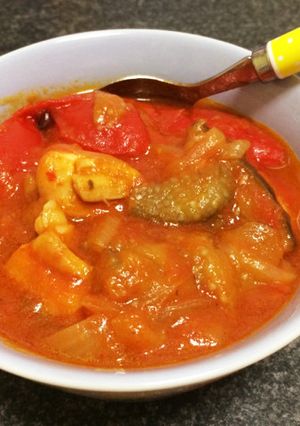 チキンのトマト煮込み-レシピのメイン写真