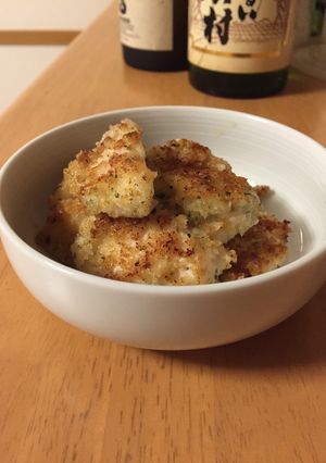 鶏胸肉のパン粉でカリッと焼き-レシピのメイン写真
