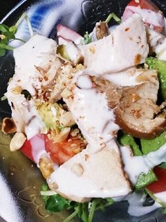 豆苗とトマトアボカドのサラダ-レシピのメイン写真