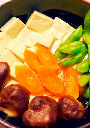 10分で食卓へ☆かんたん高野豆腐の煮物-レシピのメイン写真