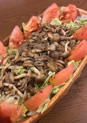 秋の味覚☆きのこたっぷりサラダ-レシピのメイン写真
