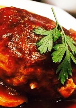 肉汁ジューシー！簡単ハンバーグ！-レシピのメイン写真