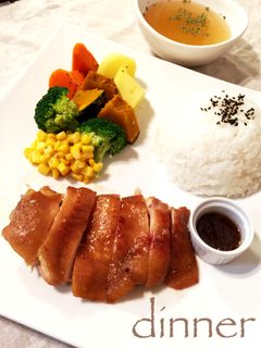 簡単☆若鶏の照焼き☆節約☆ワンプレート-レシピのメイン写真