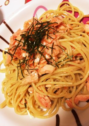 鮭のパスタ-レシピのメイン写真