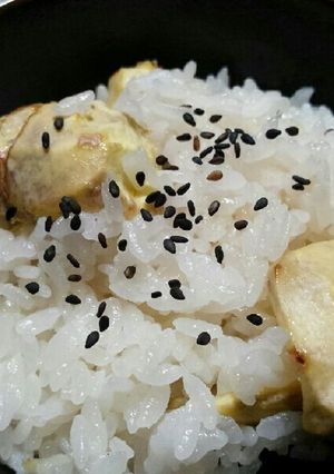 ちょっぴり甘い栗ごはん-レシピのメイン写真